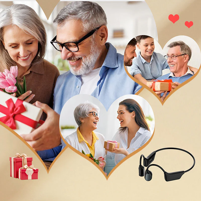 Bone Conduction Smart Hearing Aid Bluetooth Earphones - Image 3