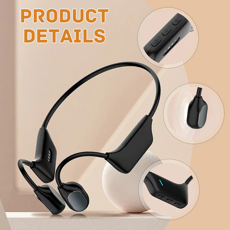 Bone Conduction Smart Hearing Aid Bluetooth Earphones - Image 5