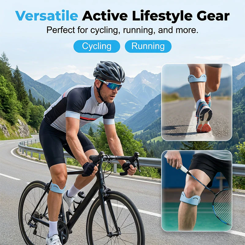 🦵 LIMITED-TIME 50% OFF! 💥 Patella Brace – Silicone, Shock-Absorbing, Breathable, Dual-Buckle 🏃 - Image 4