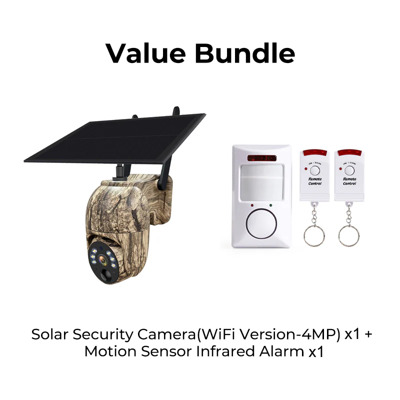 🥳2026 HOT SALE🥳💞50K+ SOLD!🏠⚡ 50% OFF! 4MP Solar PTZ Camera – 355° pan & tilt, eliminates blind spots. Built-in battery, solar rechargeable. Two-way talk, instant alerts. Tough enough for any weather. 🌧️🛡️ - Image 14