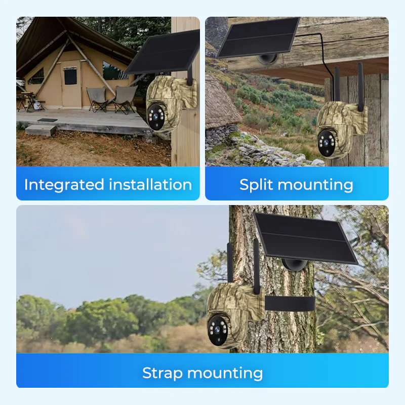 🥳2026 HOT SALE🥳💞50K+ SOLD!🏠⚡ 50% OFF! 4MP Solar PTZ Camera – 355° pan & tilt, eliminates blind spots. Built-in battery, solar rechargeable. Two-way talk, instant alerts. Tough enough for any weather. 🌧️🛡️ - Image 9