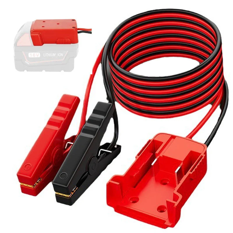 Car Battery Jumper Cable with Adapter - Image 8