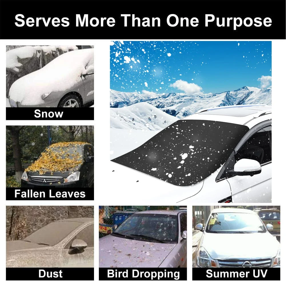 🚗 50% OFF! 🛡️2025 Upgraded Car Windshield Magnetic Snow Cover❄️ - Image 3