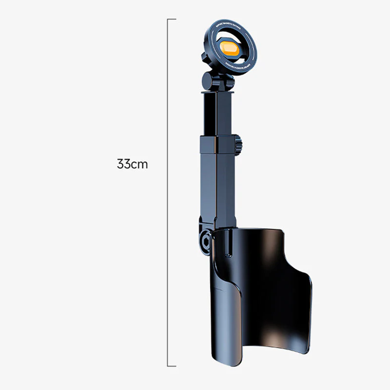 🧲Car Cup Holder Phone Mount – 360° Adjustable, Strong N52 Magnet, One-Hand Operation, Fits All Phones, Stable Magnetic & Clamp Models for Safe Driving - Image 5