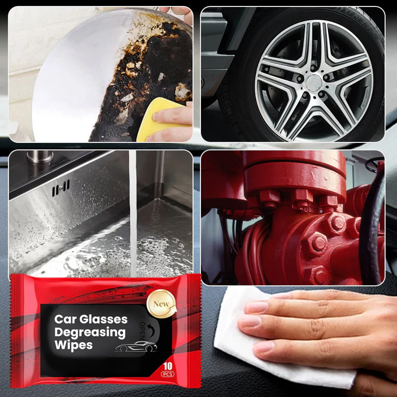 Car Glasses Degreasing Wipes - Image 8