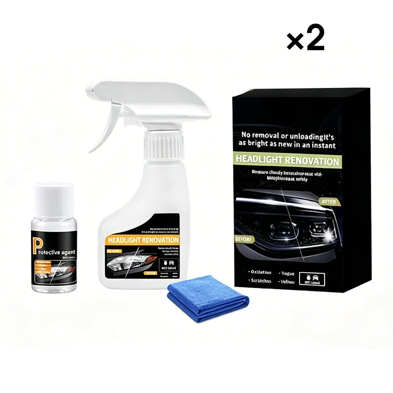🥳2026 HOT SALE🥳💞50K+ SOLD!🛠️🚗Car Headlight Restoration Spray - Image 11