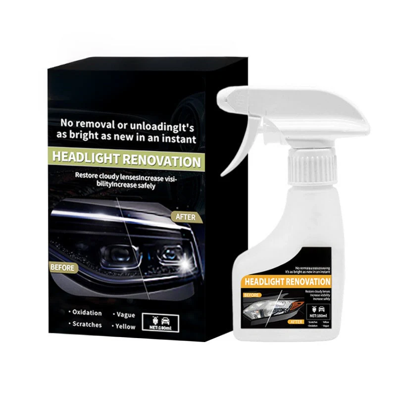 🥳2026 HOT SALE🥳💞50K+ SOLD!🛠️🚗Car Headlight Restoration Spray - Image 8