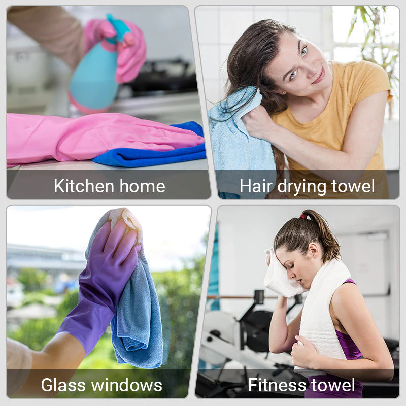Thickened Absorbent Microfiber Cleaning Towel for Car - Image 3