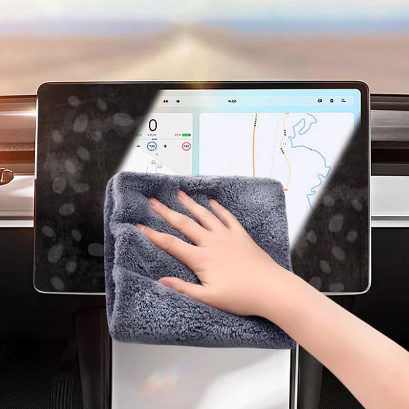 Thickened Absorbent Microfiber Cleaning Towel for Car - Image 8