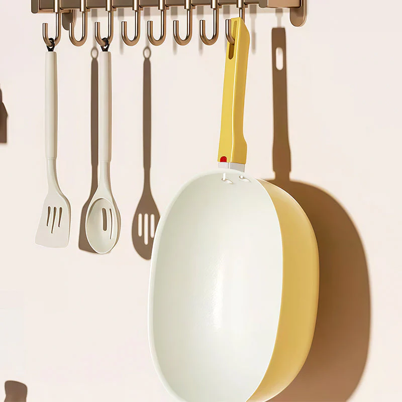 Ceramic Nonstick Frying Pan Skillet with Lid - Image 2