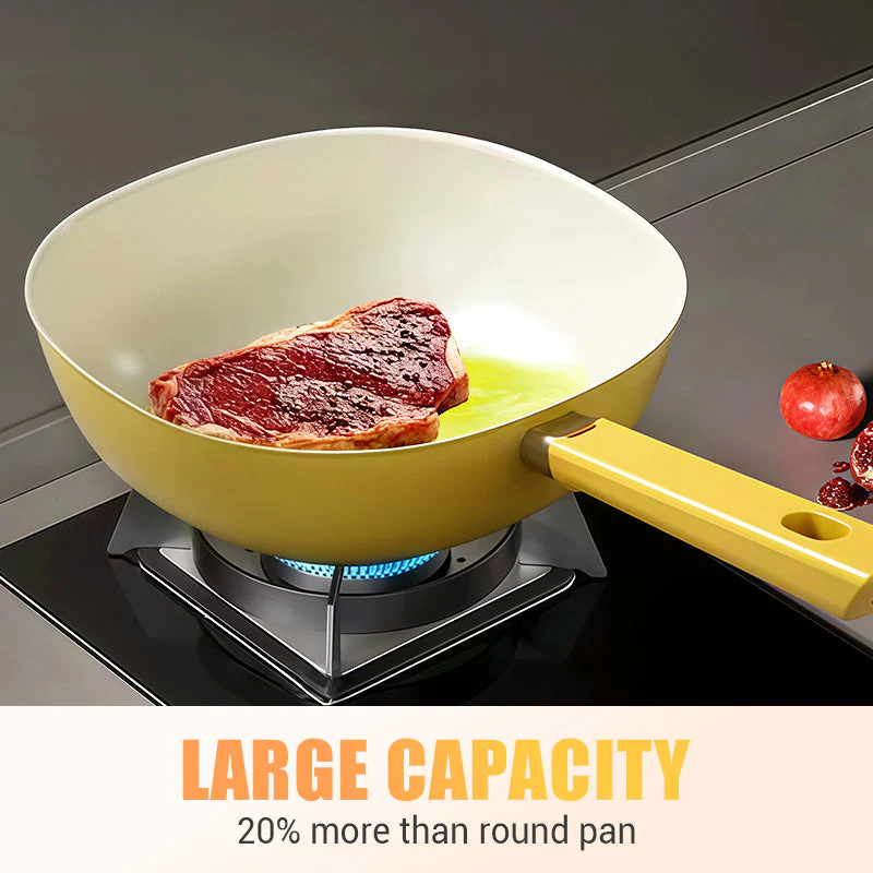 Ceramic Nonstick Frying Pan Skillet with Lid - Image 5