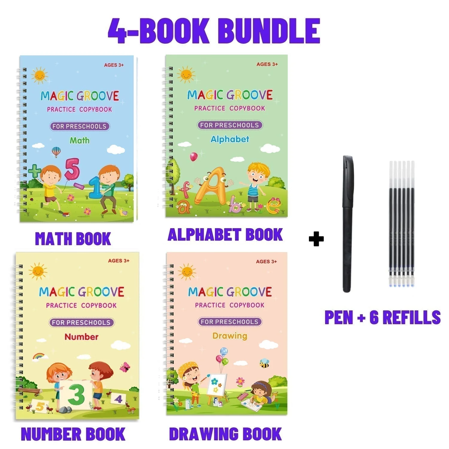 📚 LIMITED SALE 50% OFF🔥🔥35K+SOLD!!📓Children's Magic Copybooks | Educational & Engaging for Young Minds🌟 - Image 10