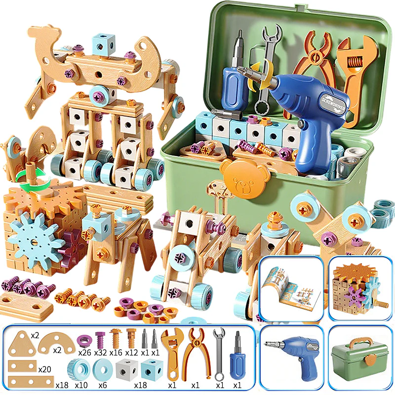 Children's Educational DIY Toy Tool Kit - Image 14