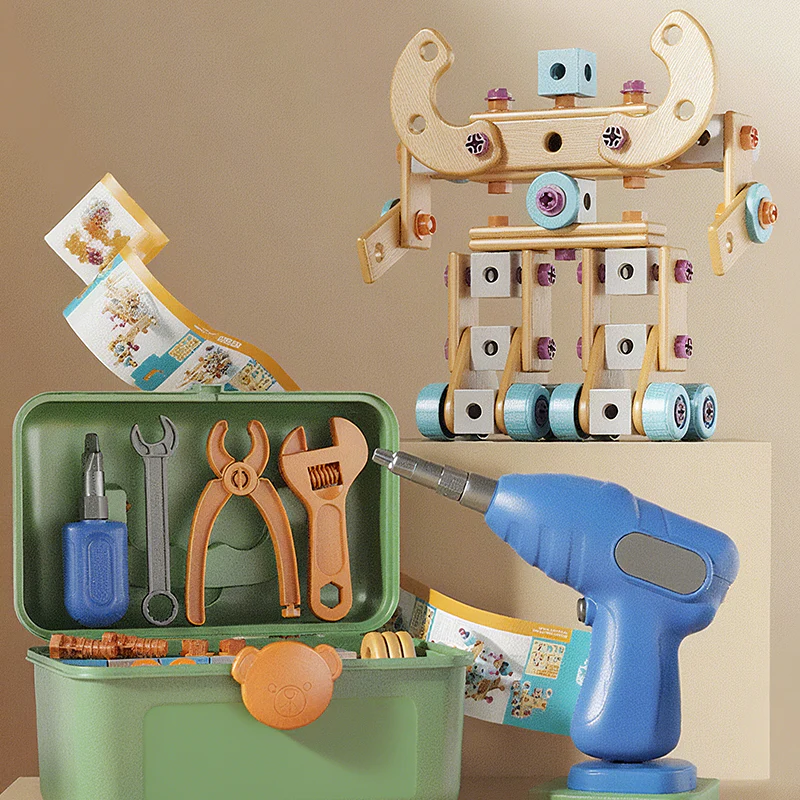 Children's Educational DIY Toy Tool Kit - Image 3