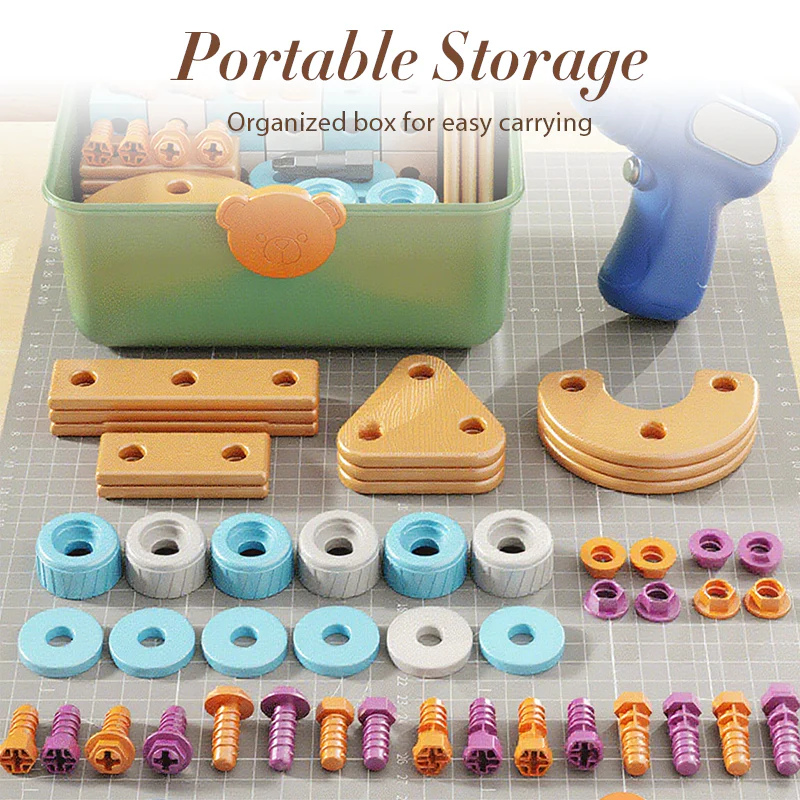 Children's Educational DIY Toy Tool Kit - Image 4