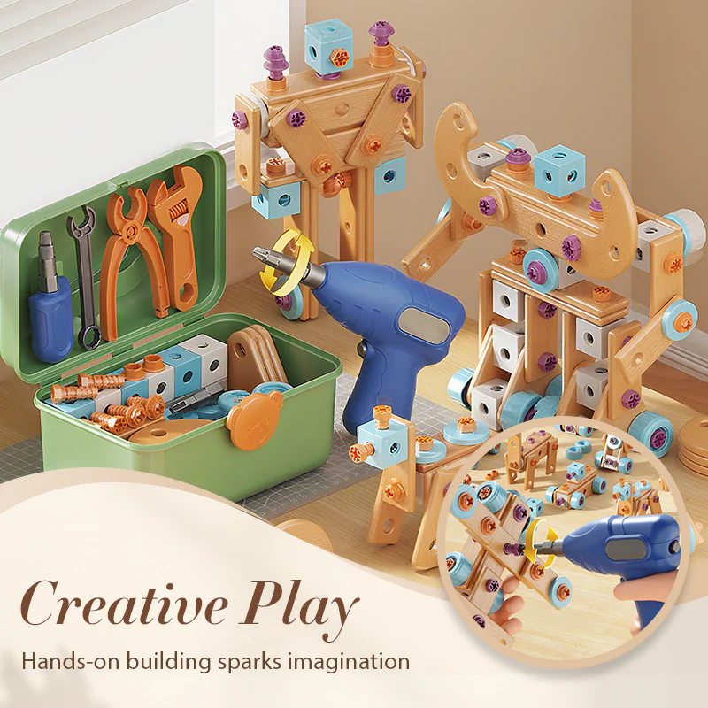 Children's Educational DIY Toy Tool Kit - Image 5