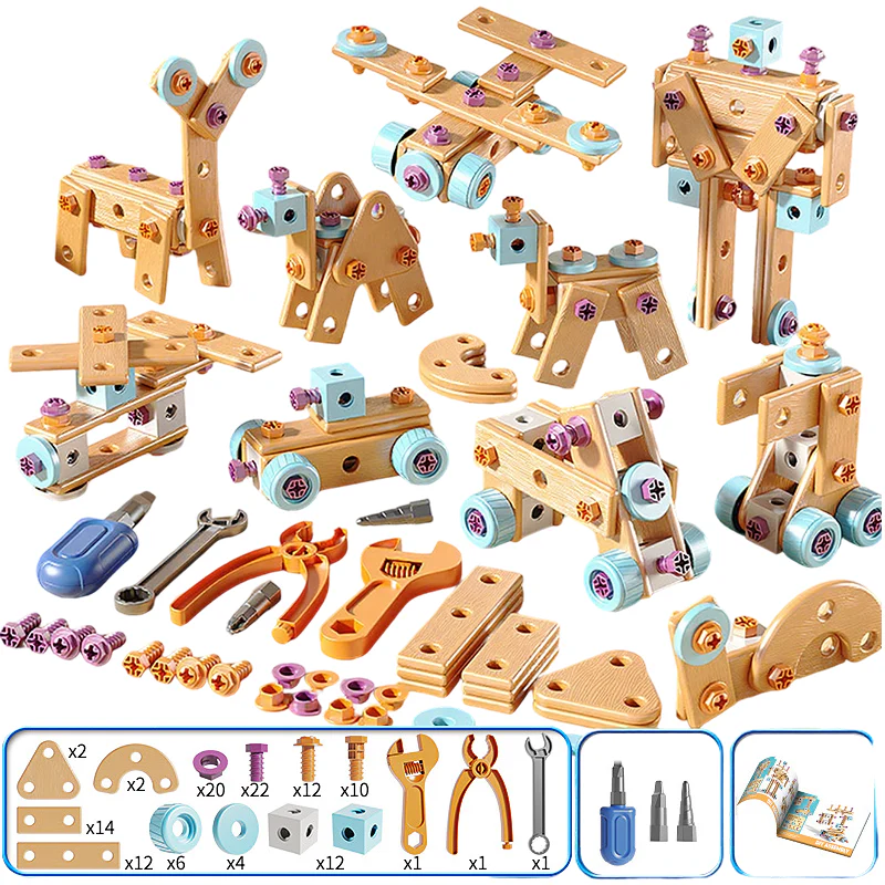 Children's Educational DIY Toy Tool Kit - Image 9