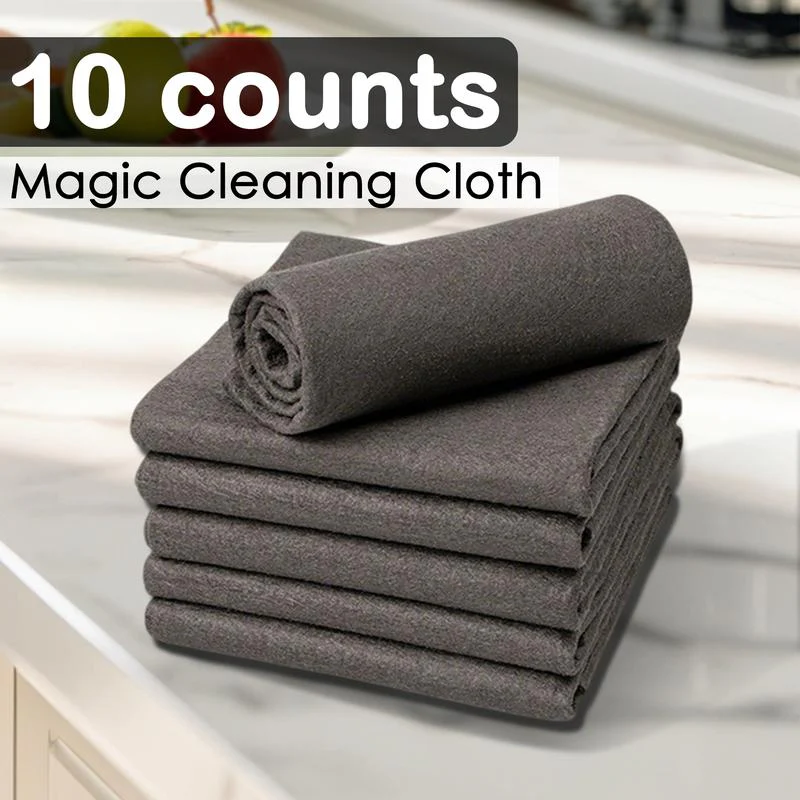 🔥Buy 1 Get 1 Free✨10 Counts Magic Cleaning Cloth, Reuseable Thickened Streak Free Magic Cleaning Wipes - Image 2