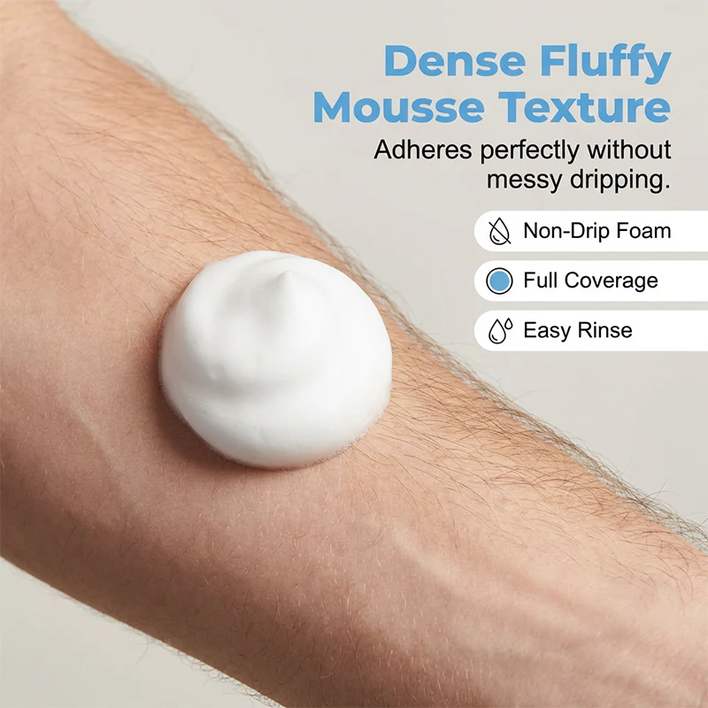 Cloud Sense Silky Hair Removal Mousse - Image 4
