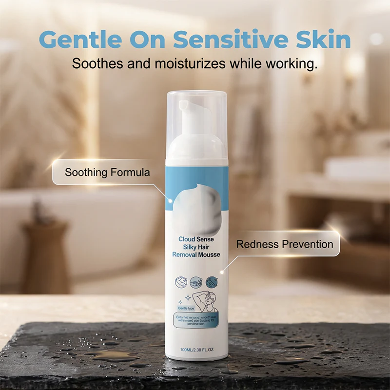 Cloud Sense Silky Hair Removal Mousse - Image 6