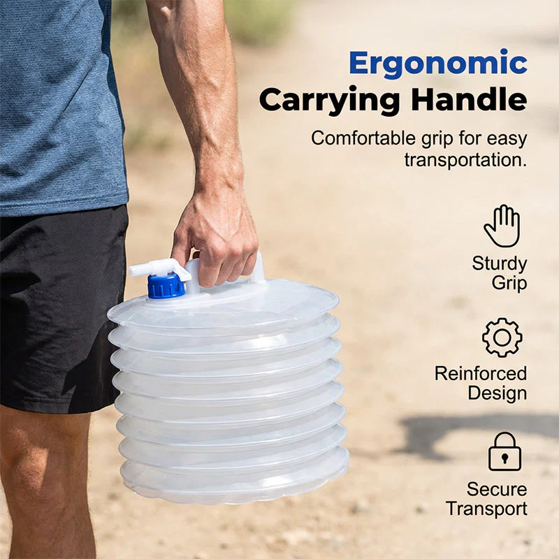 Collapsible Water Container with Spigot - Image 3