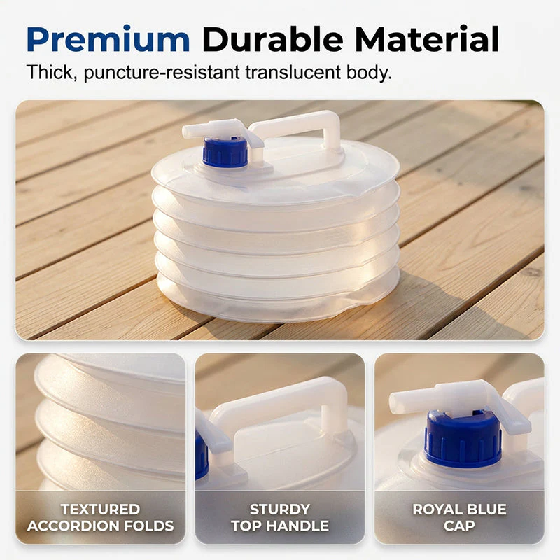 Collapsible Water Container with Spigot - Image 4