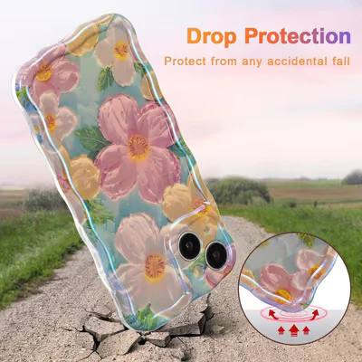 🌸Colorful Retro Oil Painting Print Phone Case - Image 4