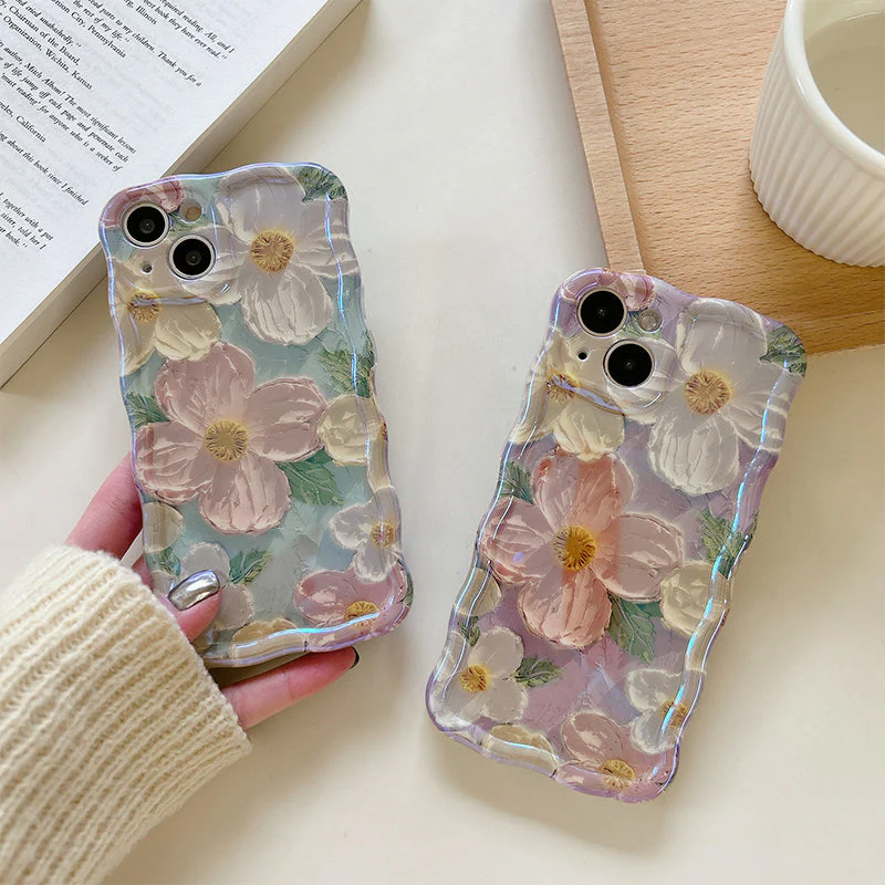 🌸Colorful Retro Oil Painting Print Phone Case - Image 7