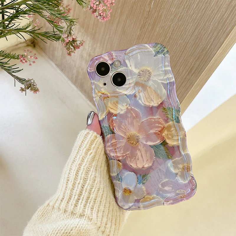 🌸Colorful Retro Oil Painting Print Phone Case - Image 8