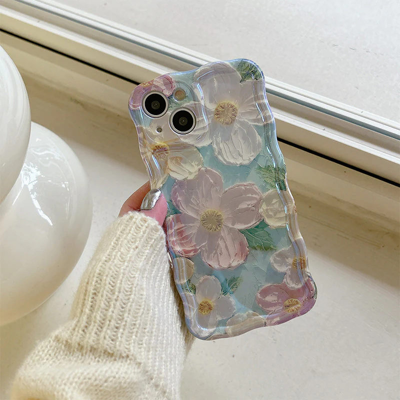 🌸Colorful Retro Oil Painting Print Phone Case - Image 9