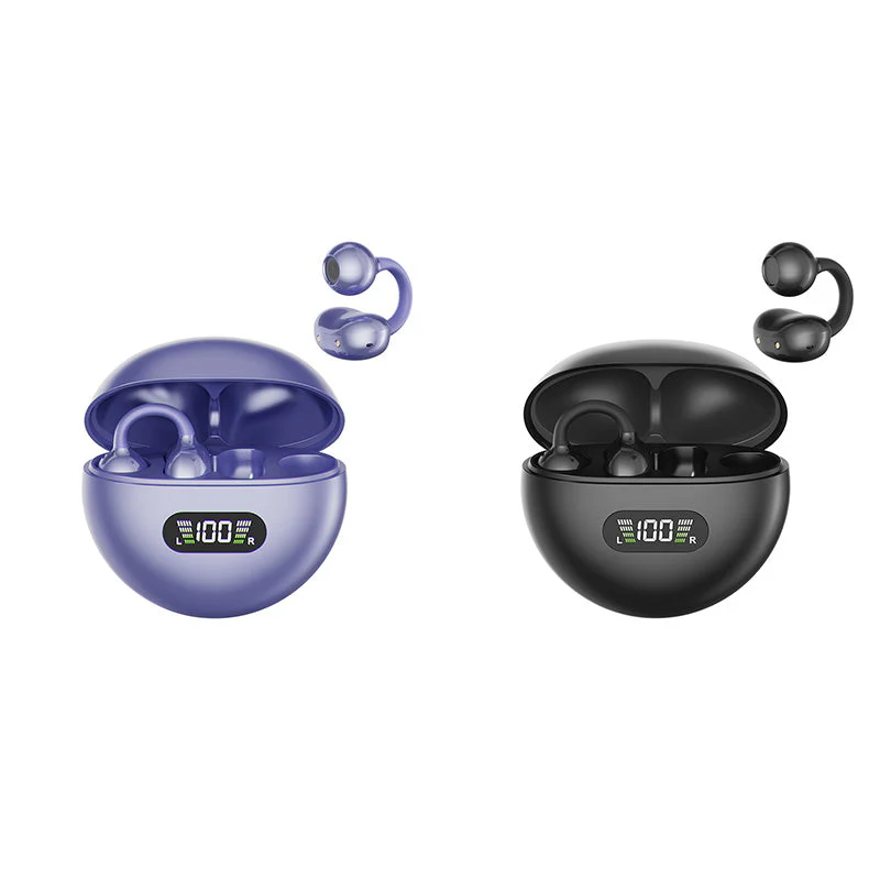 Comfort Open-Ear Clip-On Bluetooth Earbuds - Image 12