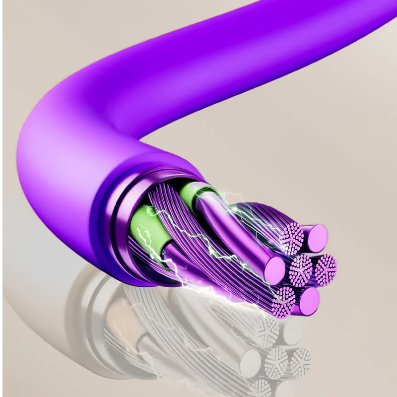 Compact 4-in-1 Retractable Car Charging Cable - Image 10