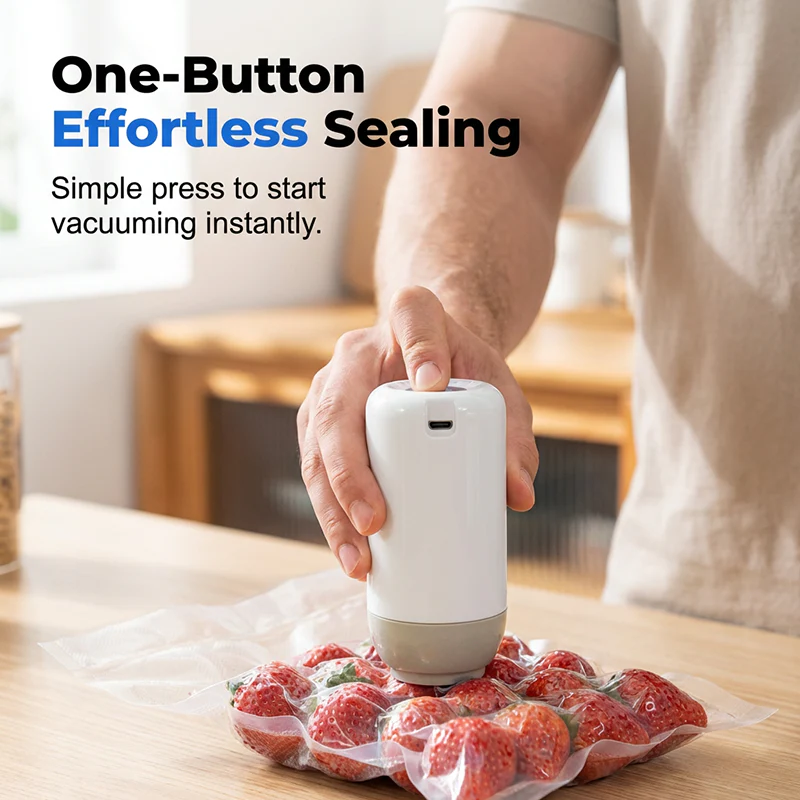 Portable Electric Vacuum Sealer Pump - Image 2