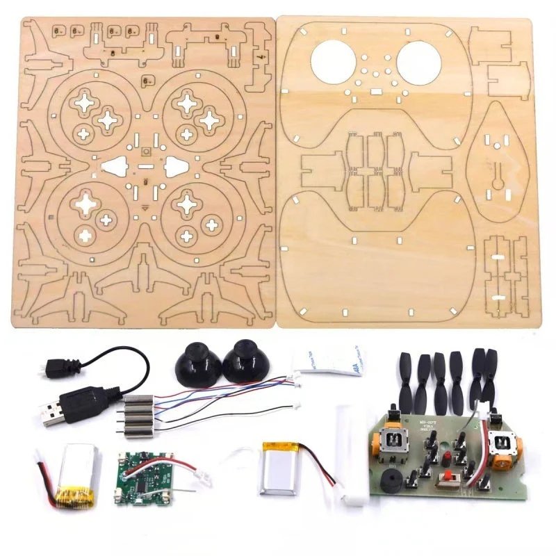 🎁🔥 HOT SALE 50%OFF 🔥🧩 DIY Wooden Drone Building Kit 🚁 - Image 9