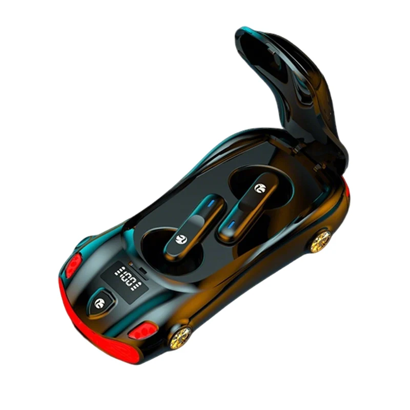⏰🎁Creative Sports Car Design Bluetooth Earphones - Image 7
