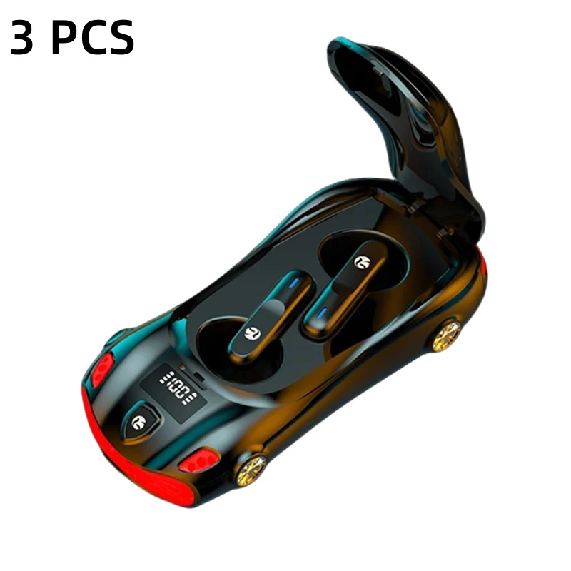 ⏰🎁Creative Sports Car Design Bluetooth Earphones - Image 9