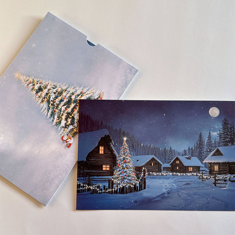✨ Creative Christmas Greeting Card with Temperature Change - Image 3