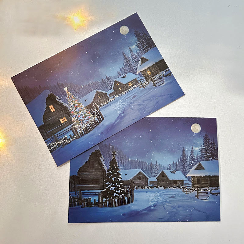 ✨ Creative Christmas Greeting Card with Temperature Change - Image 4
