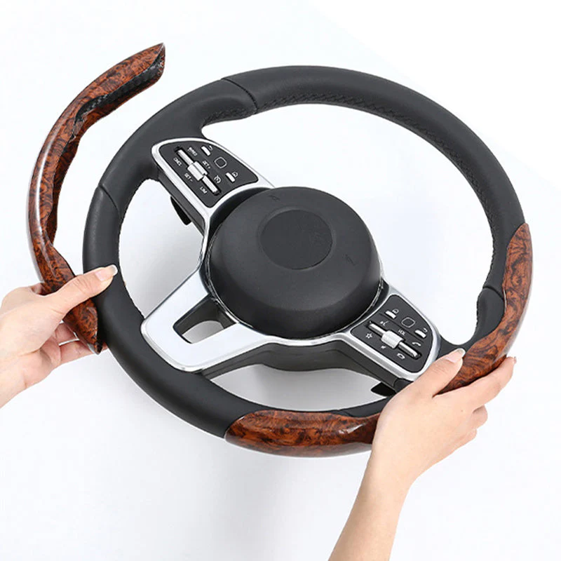 🍃🍃Carbon Fiber Pattern Laser Ultra-thin Non-slip Universal Car Steering Wheel Cover - Image 10