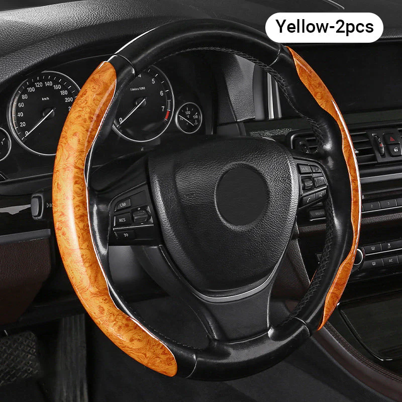 🍃🍃Carbon Fiber Pattern Laser Ultra-thin Non-slip Universal Car Steering Wheel Cover - Image 21