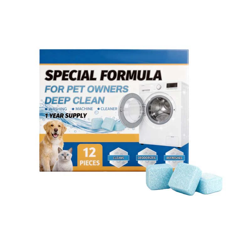 🌞 Spring into Savings: 50% Off🔥Washing Machine Cleaner for Pet Homes - Powerful Dander & Grime Remover | 12 Tablets for Monthly Maintenance - Image 10