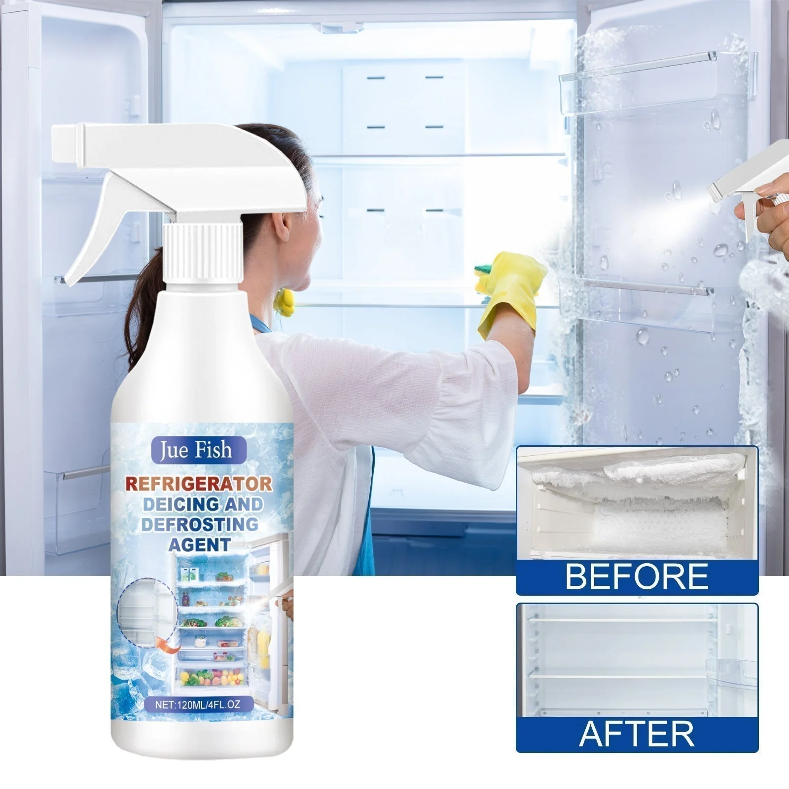 🥳2026 HOT SALE🥳💞50K+ SOLD!❄️💧 50% OFF! Ice Melting Spray – No more chipping away. Gentle formula, multi‑surface. Free spatula with every order! 🌟🛡️ - Image 4