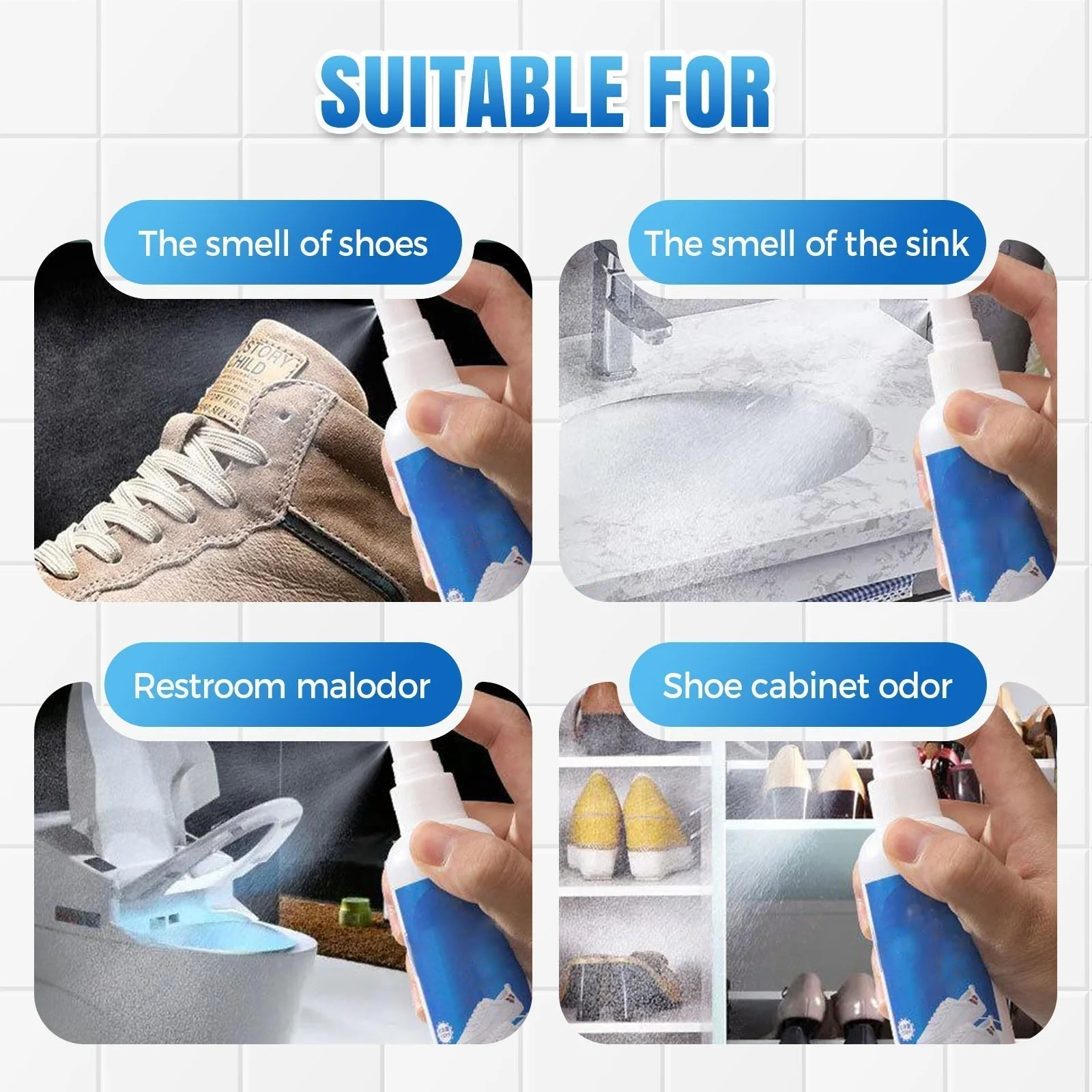💥💥 Limited Time 50% OFF👟Antibacterial Quick Dry Shoe and Sock Deodorizing Spray-Antibacterial & Long-Lasting Freshness🔝✅🌟 - Image 9
