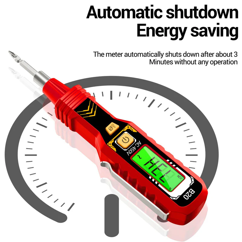 ✍️⚡Intelligent Non-Contact Voltage Tester - Safe & Efficient Electrician's Best Tool💡 - Image 3