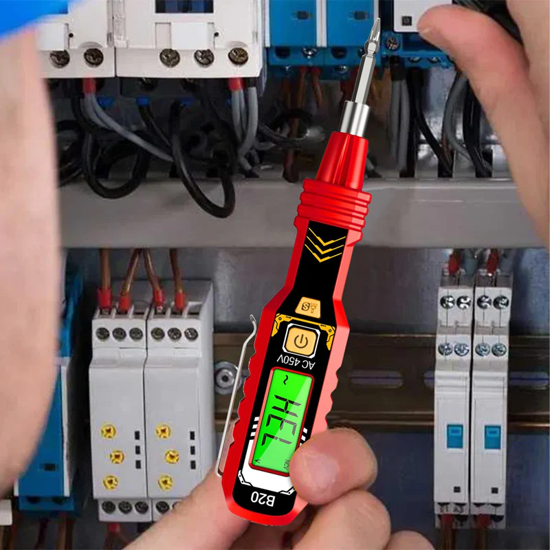 ✍️⚡Intelligent Non-Contact Voltage Tester - Safe & Efficient Electrician's Best Tool💡 - Image 4