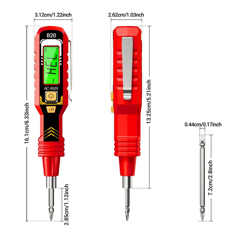 ✍️⚡Intelligent Non-Contact Voltage Tester - Safe & Efficient Electrician's Best Tool💡 - Image 7