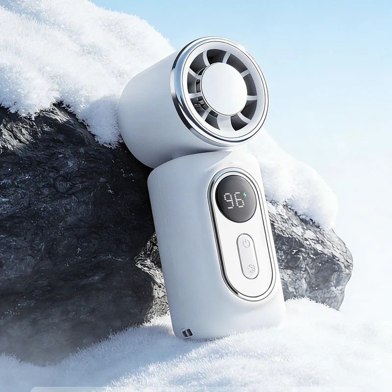 🔥Portable Clip-On Fan with LED Display!🌬️ Lightweight & strong wind, LED shows battery clearly. Clip anywhere, stay cool all day—super handy! - Image 7