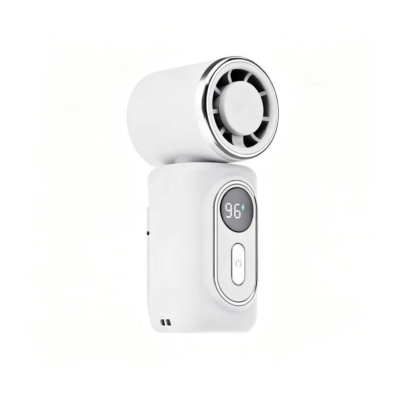 🔥Portable Clip-On Fan with LED Display!🌬️ Lightweight & strong wind, LED shows battery clearly. Clip anywhere, stay cool all day—super handy! - Image 9