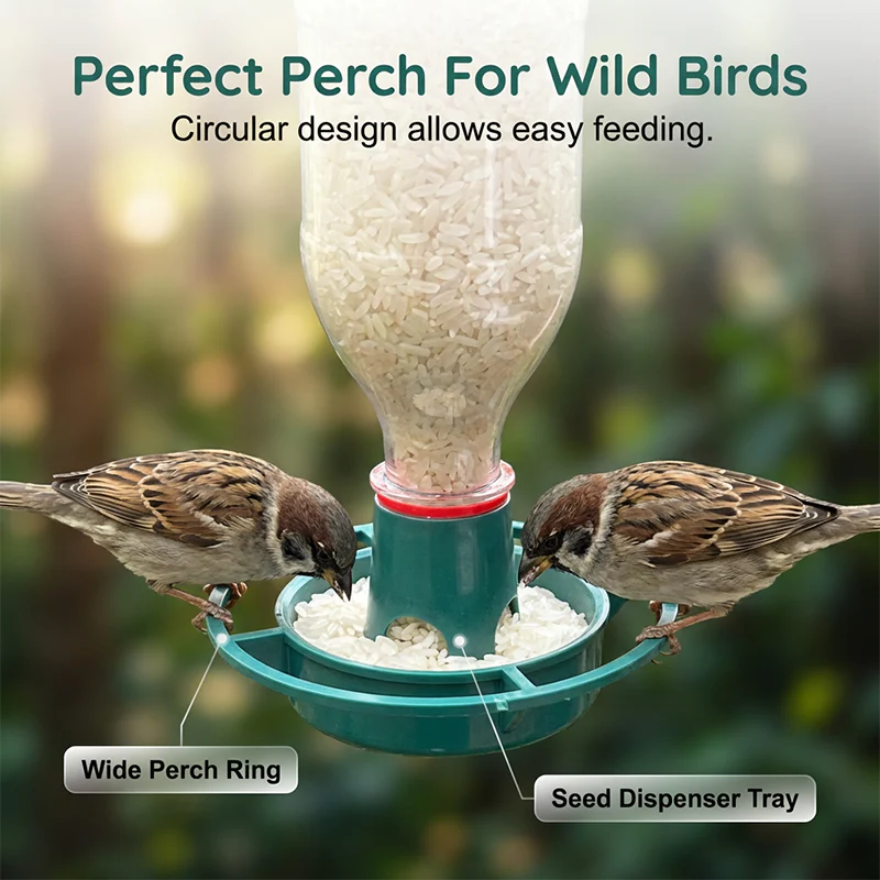 DIY Bottle Top Bird Feeder Attachment - Image 4