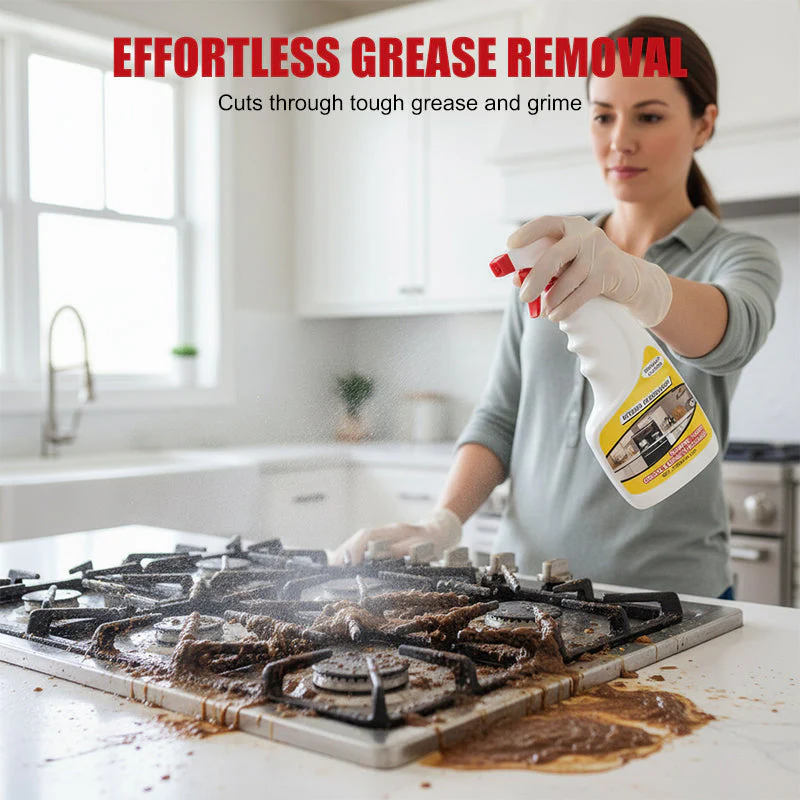🧼 Powerful Kitchen Degreaser – Spray, Wipe, Shine – No Rinse Needed! 🍳✨ Tough on grease, gentle on surfaces – your kitchen’s new best friend. 💪🧽 - Image 3